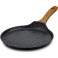 NONSTICK PAN WITHOUT LID  NATURE 10-144-112 (24CM / STONE BLACK / ΚΡΕΠΙΕΡΑ)